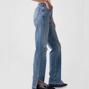 GAP 90's Loose Mid Rise Women's Light Indigo Jeans 30 / 10P